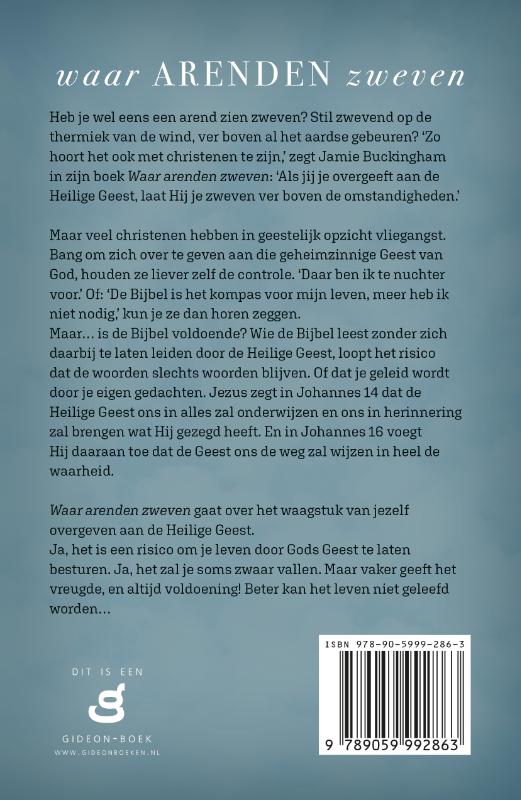 Productafbeelding: achterkant van Waar arenden zweven