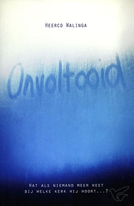 Productafbeelding: voorkant van Onvoltooid