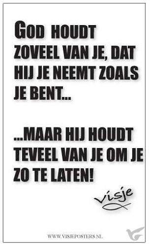 Productafbeelding: voorkant van Minikaart visje God houdt zoveel van