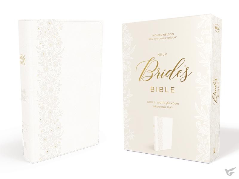 Productafbeelding: voorkant van Bride's Bible, Leathersoft, White