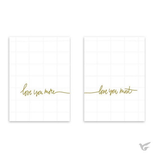 Productafbeelding: voorkant van Love you more love you most
