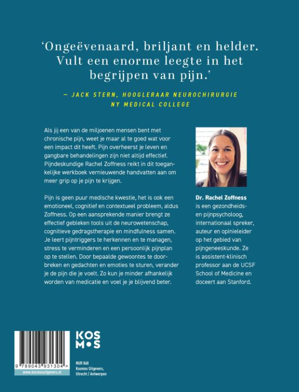 Productafbeelding: achterkant van Pijn management