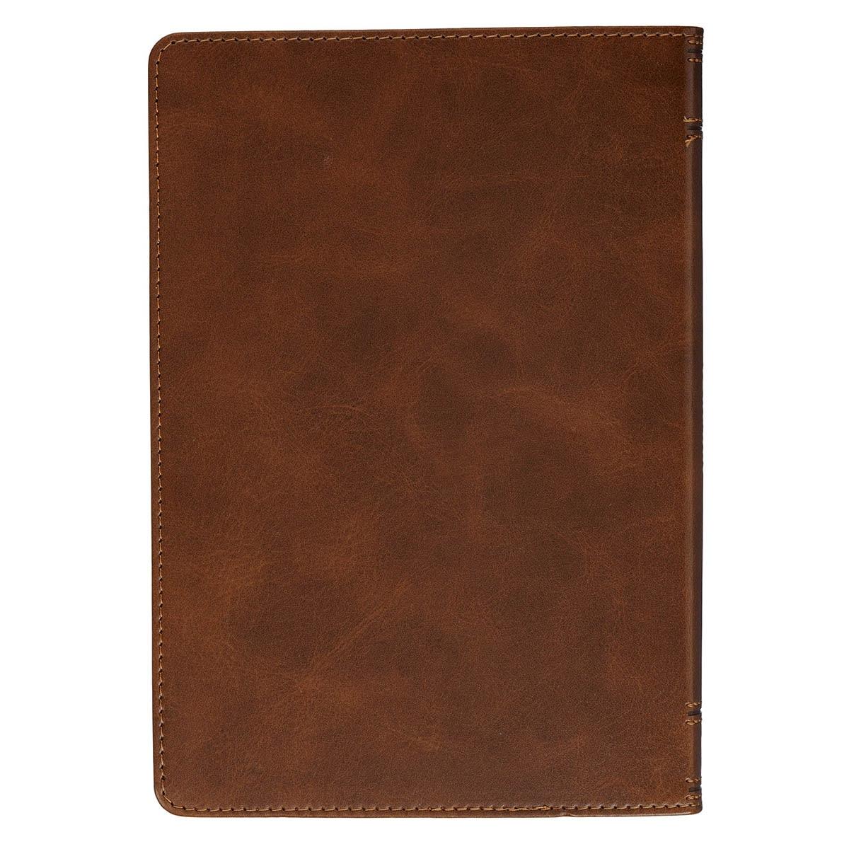 Productafbeelding: achterkant van Stand Firm 1 Cor. 16:13 Journal Classic Two-tone Brown