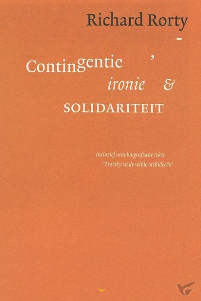 Productafbeelding: voorkant van Contingentie ironie en solidariteit
