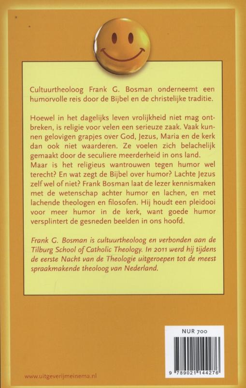 Productafbeelding: achterkant van God houdt wel van een geintje