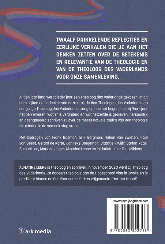 Productafbeelding: achterkant van Theologen des Vaderlands