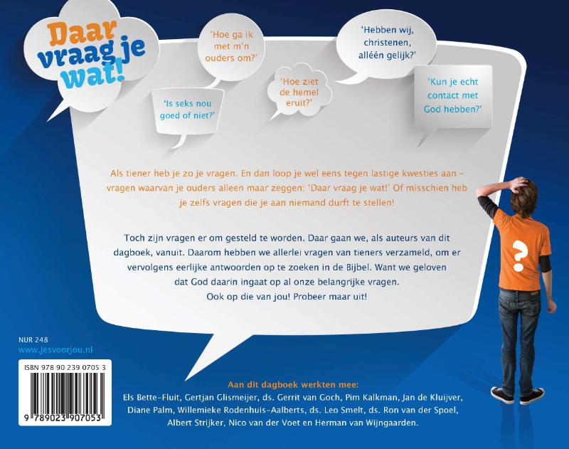 Productafbeelding: achterkant van Daar vraag je wat!