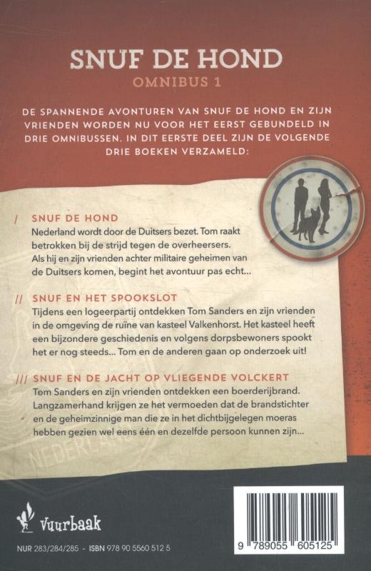Productafbeelding: achterkant van Snuf de hond omnibus 1