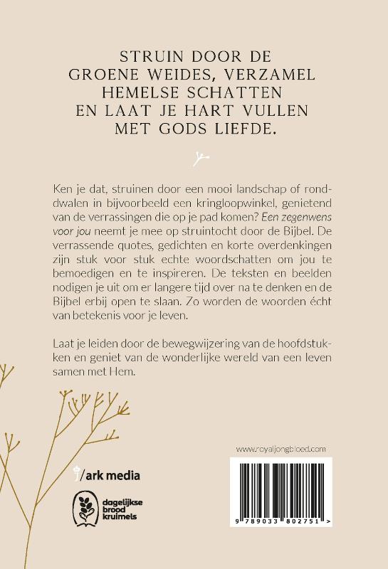 Productafbeelding: achterkant van Een zegenwens voor jou