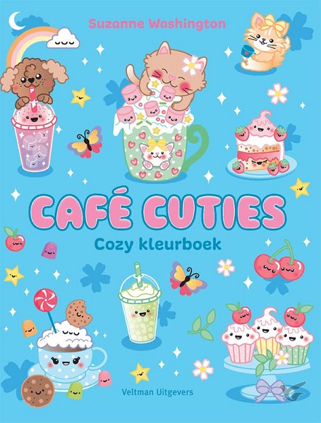 Productafbeelding: voorkant van Café Cuties - Cozy Kleurboek