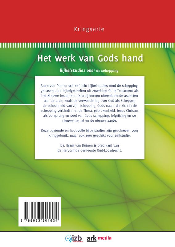 Productafbeelding: achterkant van Het werk van Gods hand