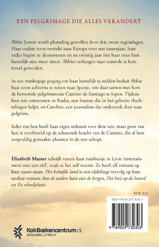 Productafbeelding: achterkant van Het beloofde land