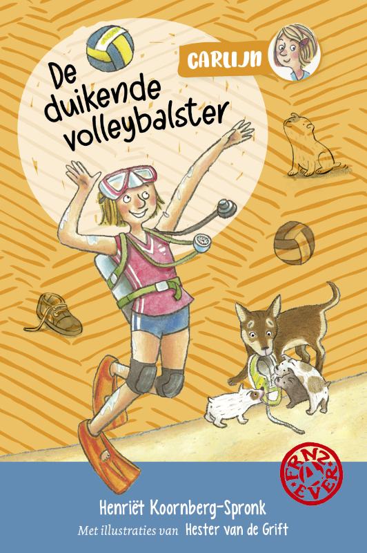 Productafbeelding: voorkant van De duikende volleybalster
