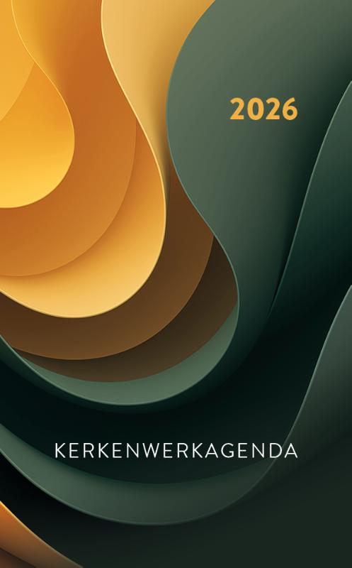 Productafbeelding: voorkant van Kerkenwerkagenda 2026