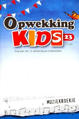 Productafbeelding: voorkant van Opwekking kids muziekboek 23 (312-323)