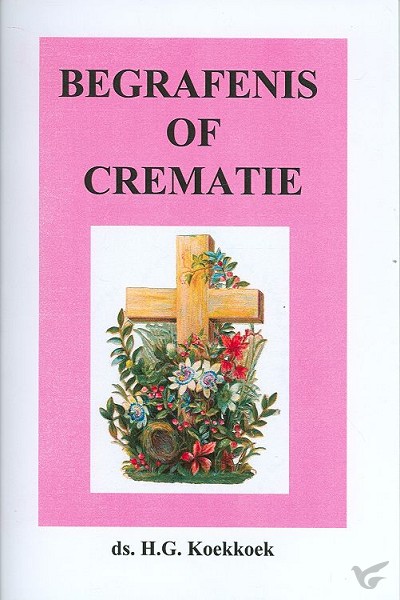 Productafbeelding: voorkant van Begrafenis of crematie