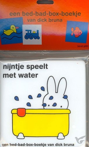 Productafbeelding: voorkant van Nijntje speelt met water badboekje