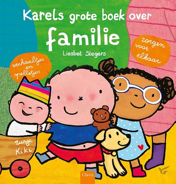 Productafbeelding: voorkant van Karels grote boek over familie
