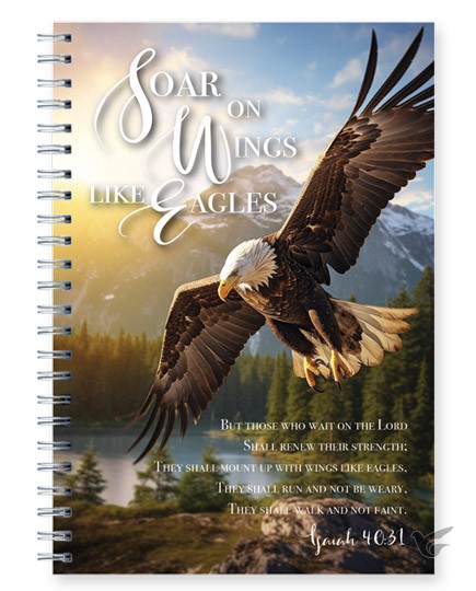 Productafbeelding: voorkant van Wire O Hard Journal Soar on wings like eagles