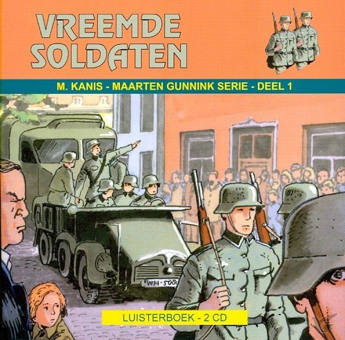 Productafbeelding: voorkant van Vreemde soldaten LUISTERBOEK