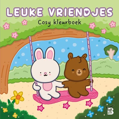 Productafbeelding: voorkant van Cosy kleurboek: Leuke vriendjes