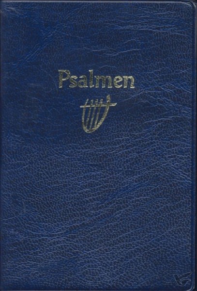 Productafbeelding: voorkant van Psalmboek 1773 blauw 12g ritm soepele ba