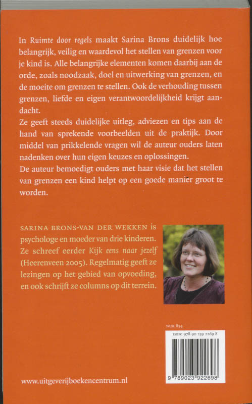 Productafbeelding: achterkant van Ruimte door regels