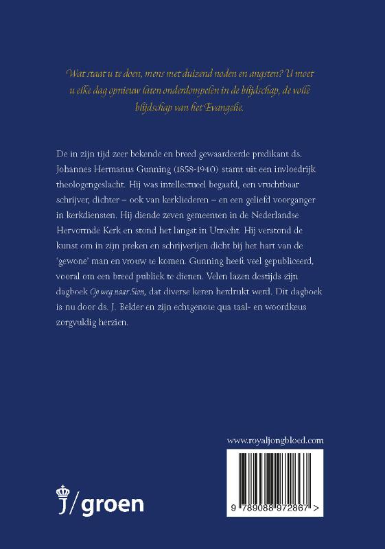 Productafbeelding: achterkant van Op weg naar Sion