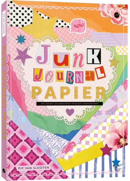 Productafbeelding: voorkant van Junk Journal papier