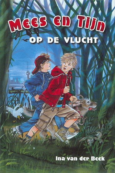 Productafbeelding: voorkant van Mees en tijn op de vlucht