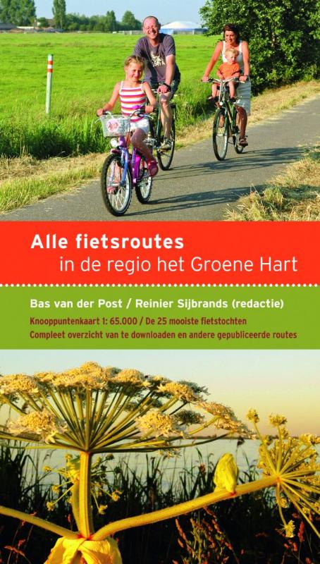 Productafbeelding: voorkant van Alle fietsroutes in de regio het Groene Hart