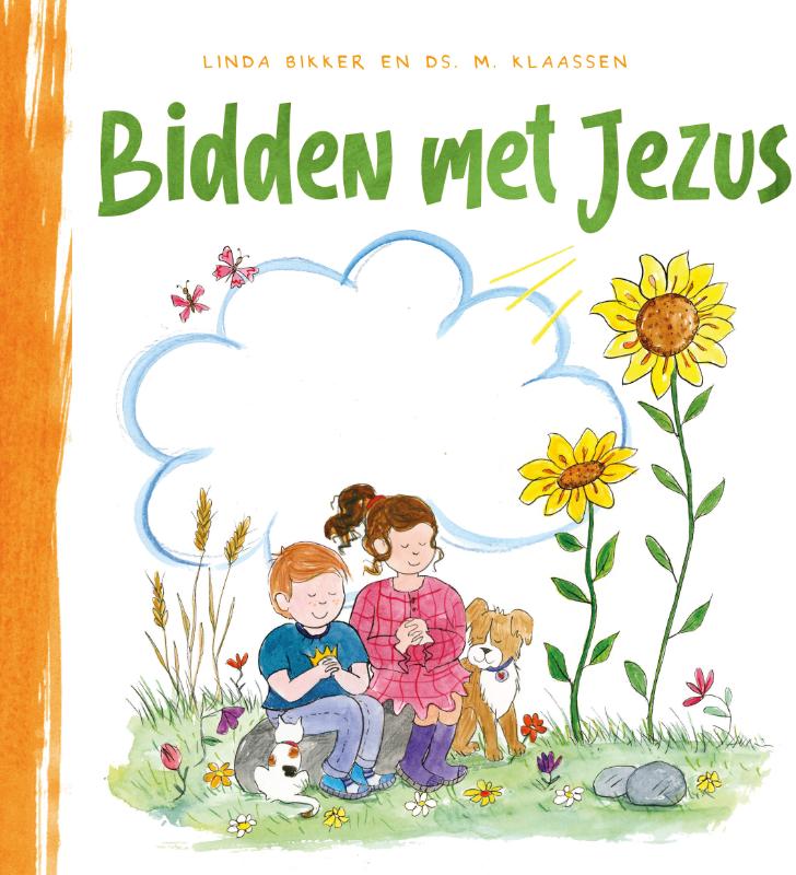 Productafbeelding: voorkant van Bidden met Jezus