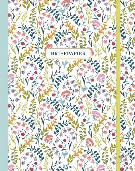 Productafbeelding: voorkant van Briefpapier Delicate Flowers