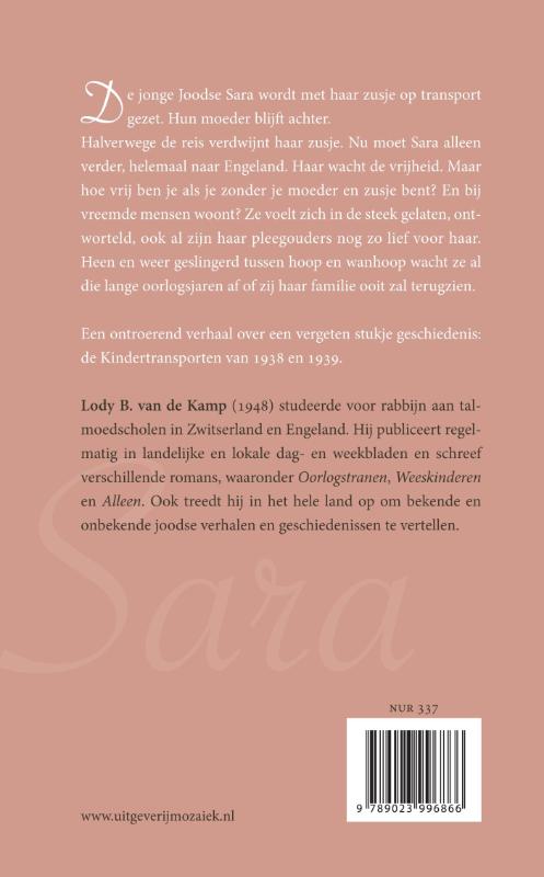 Productafbeelding: achterkant van Sara, het meisje dat op transport ging