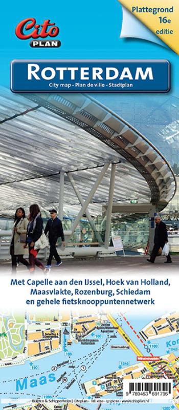 Productafbeelding: voorkant van Citoplan stadsplattegrond Rotterdam