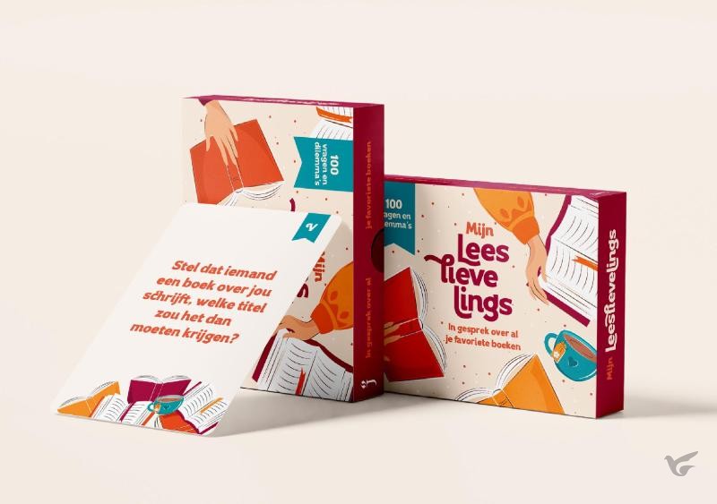 Productafbeelding: voorkant van Kaartspel - Mijn leeslievelings