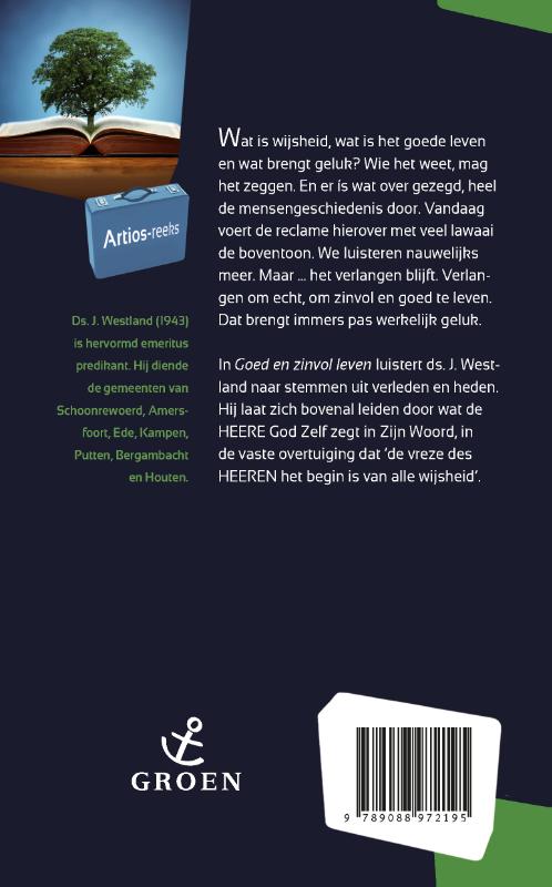 Productafbeelding: achterkant van Goed en zinvol leven
