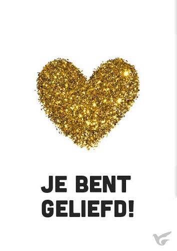 Productafbeelding: voorkant van Kaart je bent geliefd