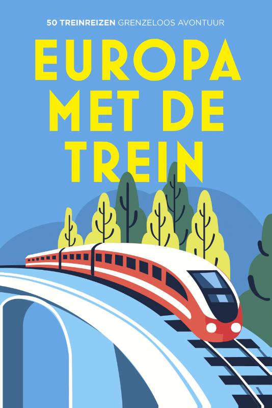 Productafbeelding: voorkant van Europa met de trein