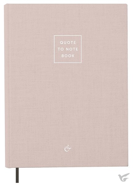 Productafbeelding: voorkant van Quote To Note Book