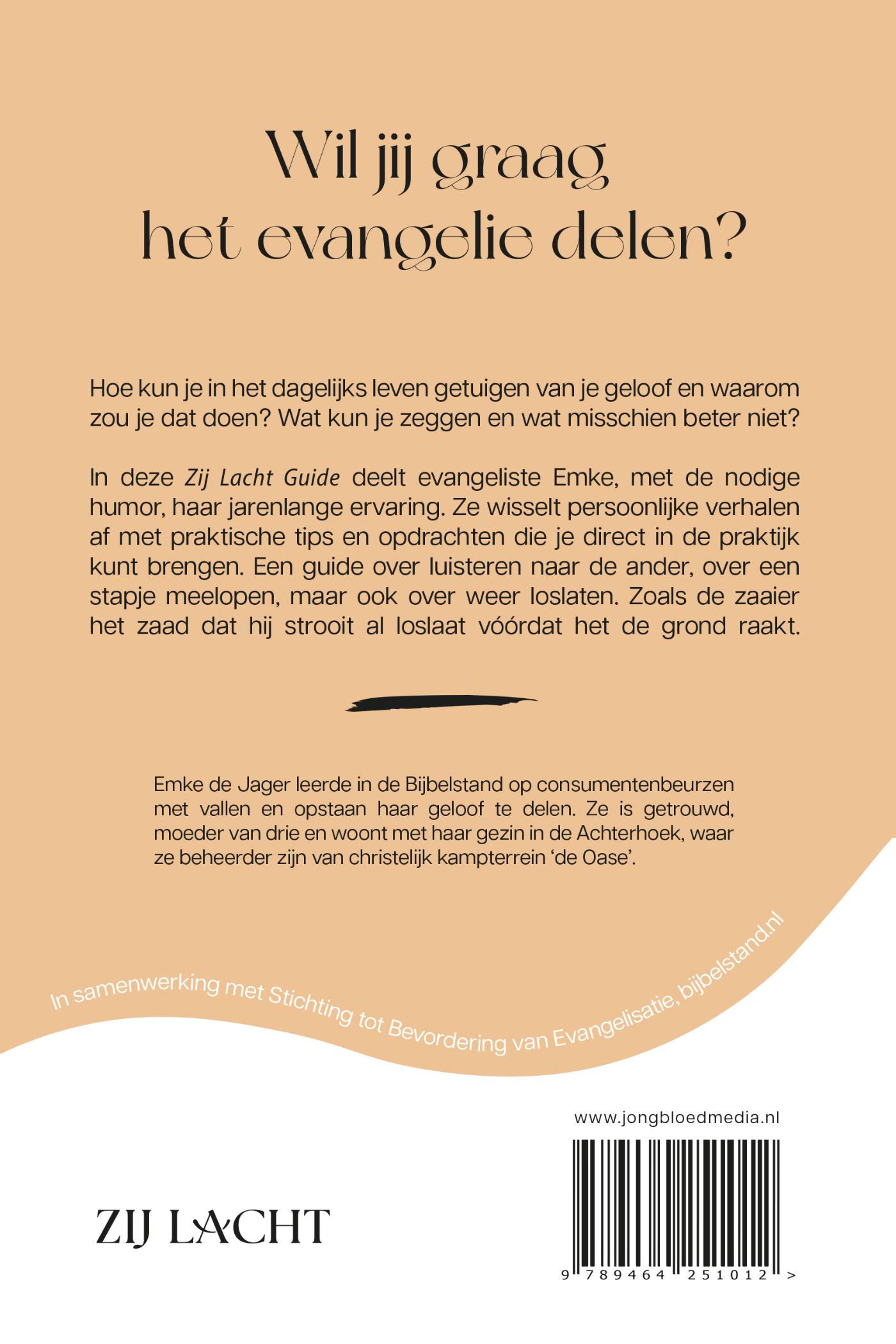 Productafbeelding: achterkant van Zij lacht guide getuigen