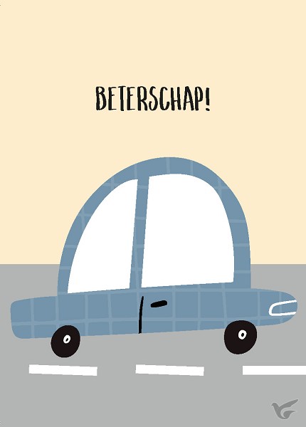Productafbeelding: voorkant van Kinderkaart beterschap