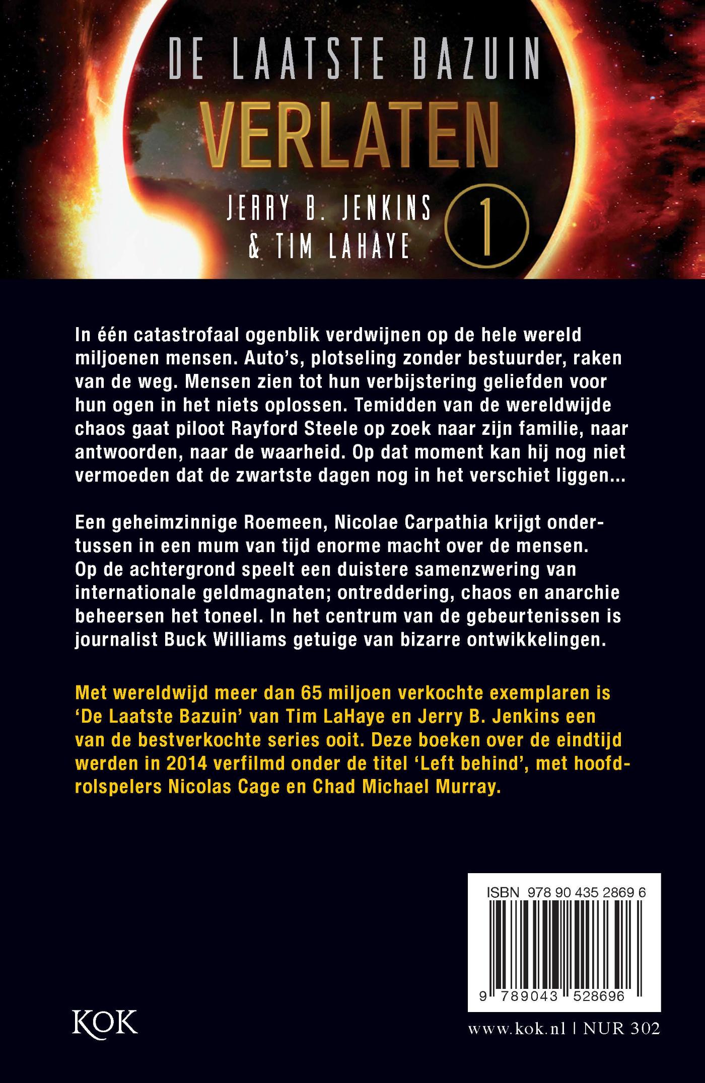 Productafbeelding: achterkant van Verlaten