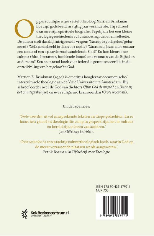 Productafbeelding: achterkant van Hoe mijn God veranderde