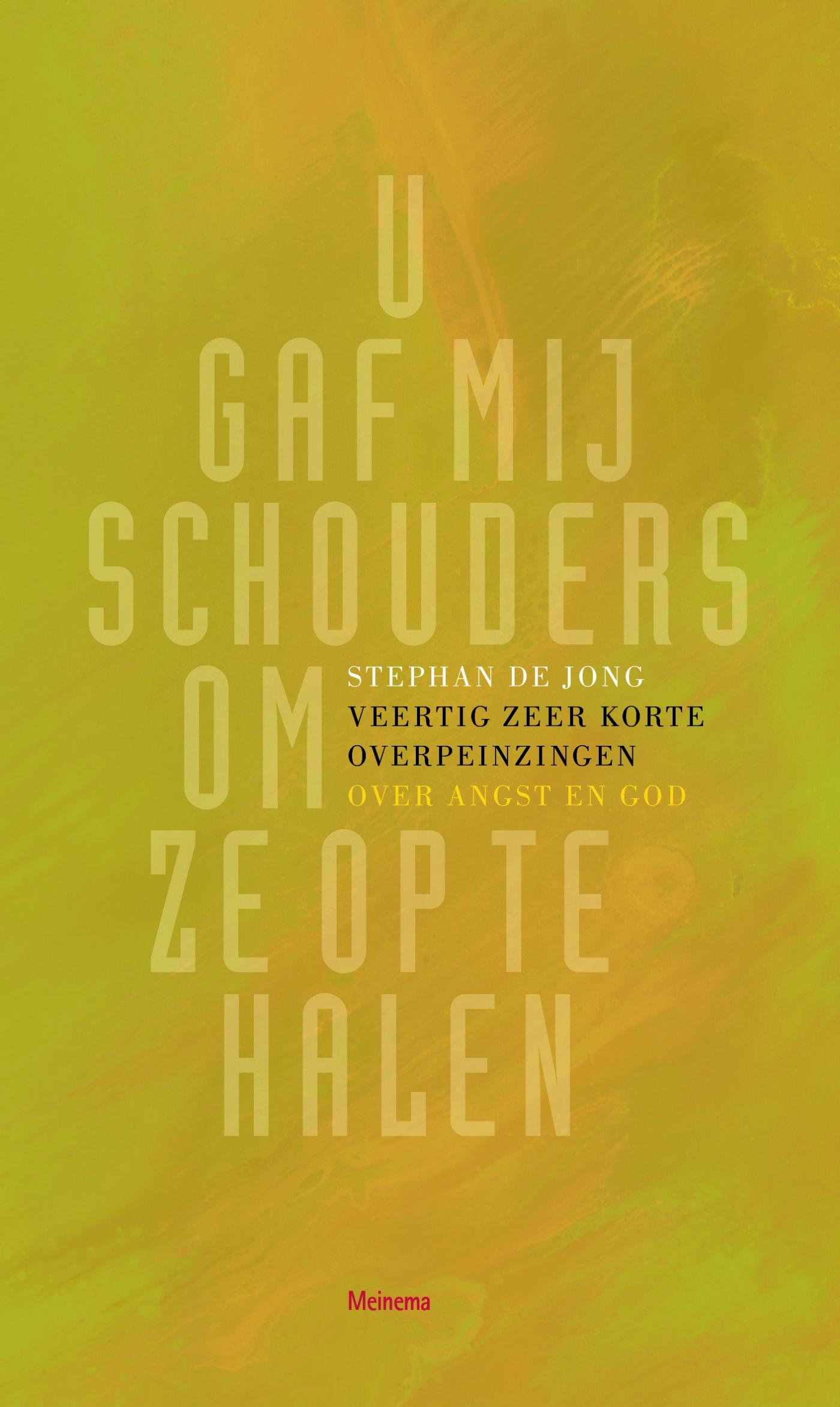 Productafbeelding: voorkant van U gaf me schouders om ze op te halen