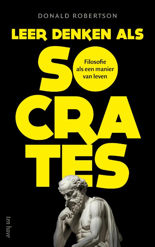 Productafbeelding: voorkant van Leer denken als Socrates