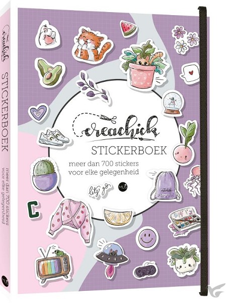 Productafbeelding: voorkant van CreaChick Stickerboek