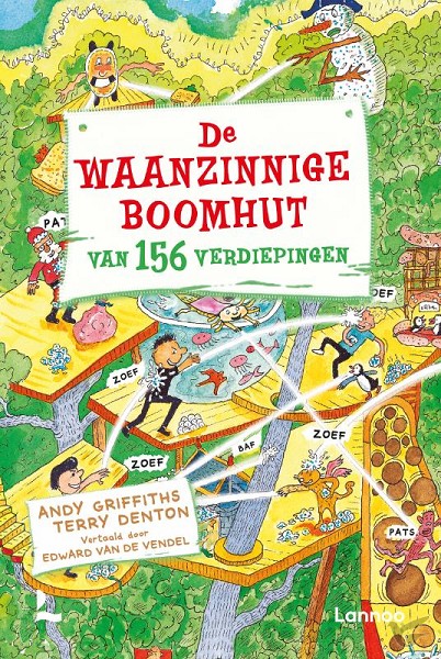 Productafbeelding: voorkant van Waanzinnige boomhut van 156 verdiepin