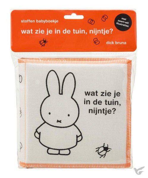Productafbeelding: voorkant van Babyboekje wat zie je in de tuin nijntje
