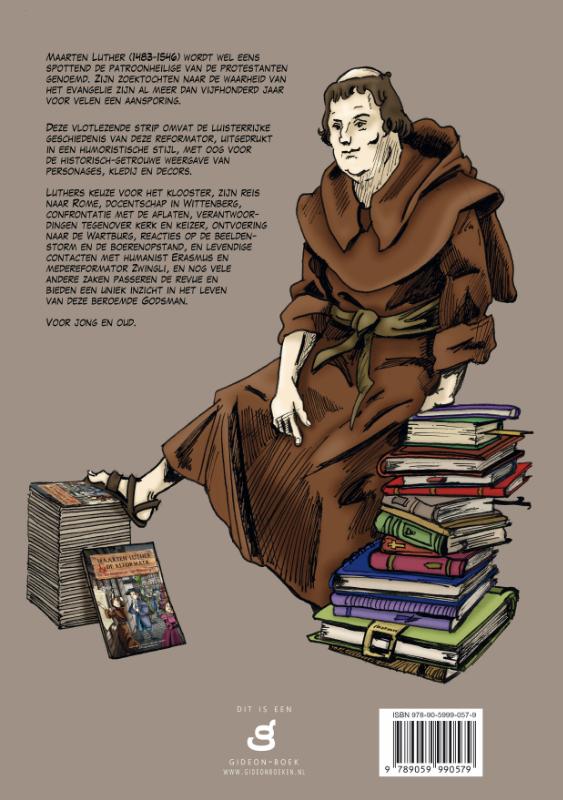 Productafbeelding: achterkant van Maarten Luther & de Reformatie